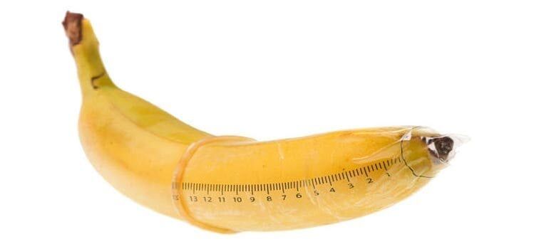 Bananenmessung simuliert Penisvergrößerung mit Soda